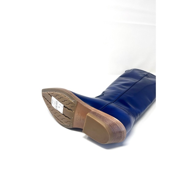 CHLOÉ Nellie Tall Western Majestic Blue Boots Women Sz. 6 US/EU 36 $1550 Retail - Picture 7 of 15